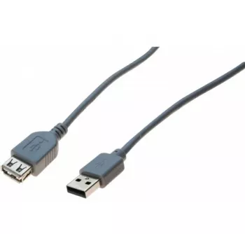 Exertis Connect USB 2.0 Extension Cable - USB-A Male to USB-A Female, 3 m, Grey 532509