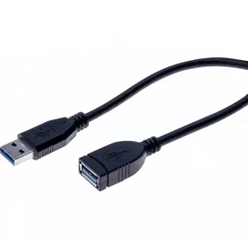 EXERTIS CONNECT Tecline 532462 USB 3.2 Gen 1 Cable, USB-A to USB-B, 3 m, Black