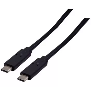 EXERTIS CONNECT USB 3.2 Gen 2x2 Cable 20 Gbps / 240W USB-C to USB-C, Black, 1.0 m (532649)