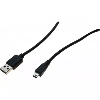 Exertis Connect USB 2.0 Cable - USB-A Male to Mini-USB Type-B Male - 1.5 m - Black 532515