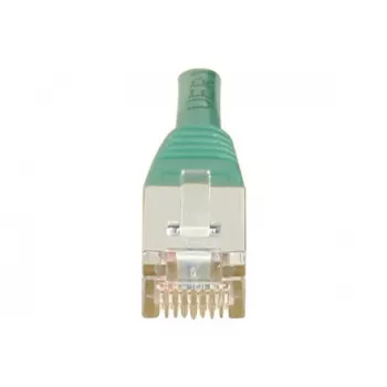 EXERTIS CONNECT Cat.6 F/UTP Patch Cable, 20 m, Green, RJ45, Snagless Slim Boot 853329