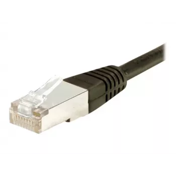 Propojovací kabel Cat5e F/UTP RJ45 EXERTIS CONNECT 1,5 m, černý 847016