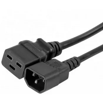 Prodlužovací napájecí kabel IEC C14 na C19 EXERTIS CONNECT 3m, černý, 808007