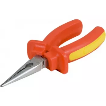 EXERTIS CONNECT Flat Round Nose Pliers with Cutter for Electricians (815614)
