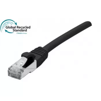 Exertis Connect Cat. 6A S/FTP Patch Cable, 3 m, Black 854551