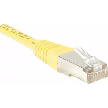 Síťový kabel Exertis Connect 854103 0,5 m Cat5e F/UTP (FTP) žlutý