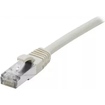 Patch kabel EXERTIS CONNECT S/FTP Cat 6A, šedý, 40 m, slim s ochranou západky 854371