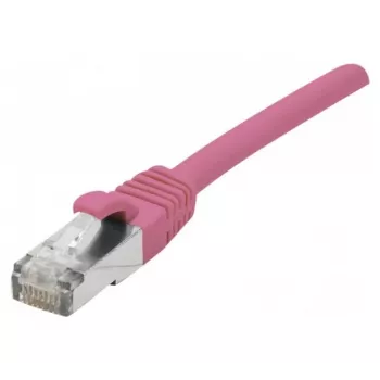 EXERTIS CONNECT Cat 6A S/FTP Patch Cable, Pink, 1.5 m, Slim Snagless 854377