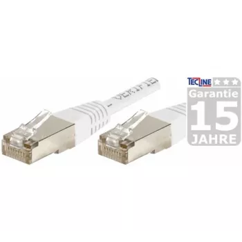 Patch kabel EXERTIS CONNECT Cat.6 F/UTP, bílý, 25 m 853819