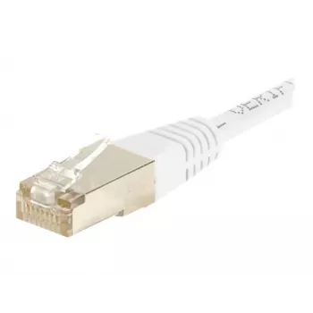 Patch kabel EXERTIS CONNECT Cat.6 F/UTP, bílý, 25 m 853819