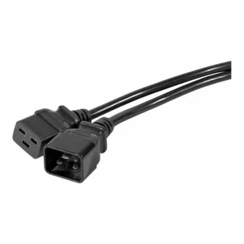 Prodlužovací napájecí kabel C20 na C19 EXERTIS CONNECT 2m, černý, 808002