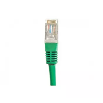 Patch kabel Cat.6 S/FTP EXERTIS CONNECT, 0,15 m, zelený 856812