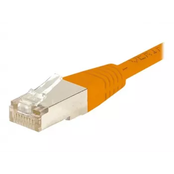 Patch kabel CAT.6 S/FTP EXERTIS CONNECT, PiMF, oranžový, 3,0 m 854470