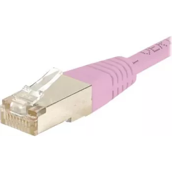 Síťový kabel EXERTIS CONNECT CAT.6 S/FTP PiMF, růžový, 10 m 854485