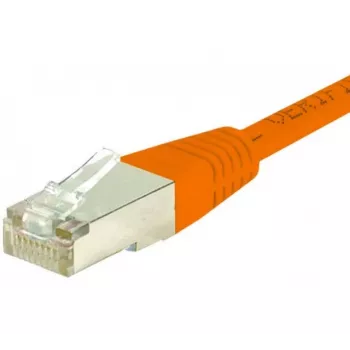 Síťový kabel EXERTIS CONNECT CAT.6 S/FTP PiMF, 0,15 m, oranžový 854463