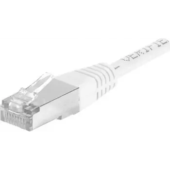 Síťový kabel EXERTIS CONNECT Cat.6a F/UTP, 10 m, černý, 10 Gbps, RJ45, slim s ochranou proti ohybu 850020