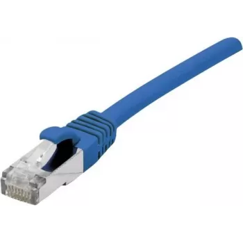 Síťový kabel Dexlan Cat6 s ochranou západky RJ45 SF/UTP, 3 m, modrý 850849