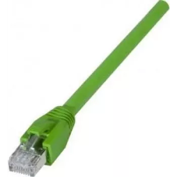 Průmyslový propojovací kabel Cat6A S/FTP EXERTIS CONNECT, PUR, zelený, 3 m 854297