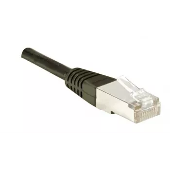 Propojovací kabel Cat.6 S/FTP PiMF EXERTIS CONNECT, černý, 0,7 m, Slim Snagless 856843