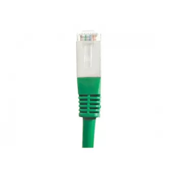 Propojovací kabel EXERTIS CONNECT S/FTP CAT.6, PiMF, zelený, 1,5 m, Slim Snagless 856857