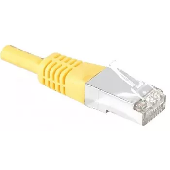 Propojovací kabel Exertis Connect Cat6 S/FTP, 1 m, žlutý 856849