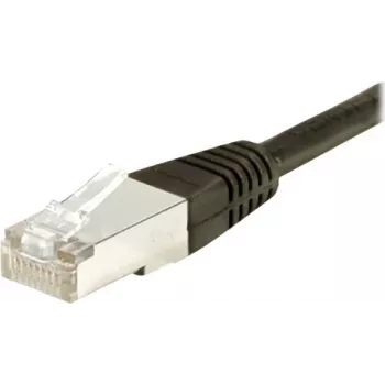 Propojovací kabel EXERTIS CONNECT Cat.6 S/FTP PiMF, RJ45, černý, 2 m 856870
