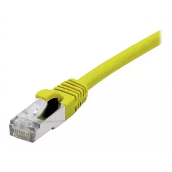 Propojovací kabel EXERTIS CONNECT Cat 6A S/FTP, 1,5 m, žlutý 858421