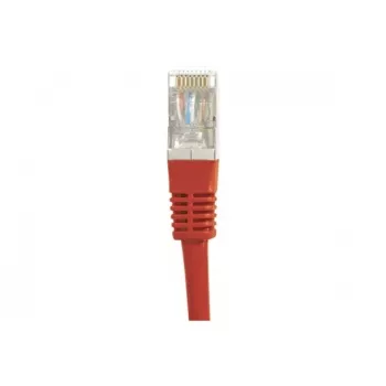 Propojovací kabel EXERTIS CONNECT Cat.6 S/FTP, PiMF, červený, 5,0 m 856883