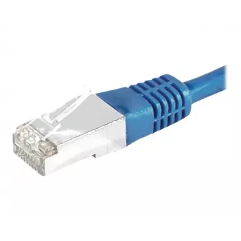 Propojovací kabel EXERTIS CONNECT Cat6 S/FTP, PiMF, modrý, 3,0 m 856877