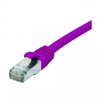 Propojovací kabel EXERTIS CONNECT Cat 6 F/UTP PoE bez halogenů, fialový, 10 m 854415