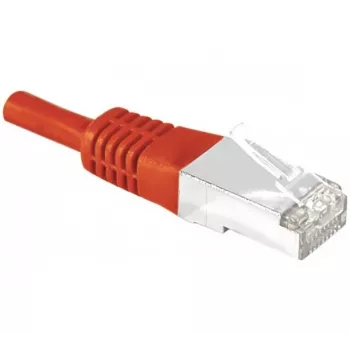 Propojovací kabel EXERTIS CONNECT Cat.6 S/FTP, PiMF, červený, 1,5 m 856856