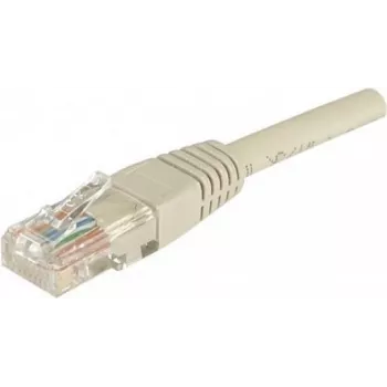 Síťový propojovací kabel Exertis Connect 857180 Cat5e U/UTP, šedý, 0,15 m