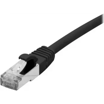 Propojovací kabel EXERTIS CONNECT Cat 6A S/FTP, 1,5 m, černý 858485