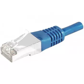 Propojovací kabel EXERTIS CONNECT Cat.6A S/FTP, 2,0 m, modrý 858318