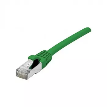 Síťový propojovací kabel Cat6a S/FTP Exertis Connect 858442 10 m, zelený