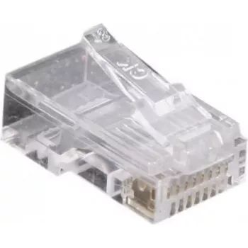 Konektor RJ45 EXERTIS CONNECT EXC920450, průhledný