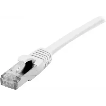 Síťový kabel EXERTIS CONNECT 858502 Cat 6A S/FTP, 2 m, bílý, Slim Boot