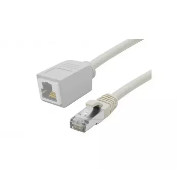 Prodlužovací propojovací kabel Cat. 6A S/FTP EXERTIS CONNECT, LSZH, šedý, 3 m 858752