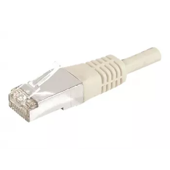 Propojovací kabel Cat.6a F/UTP EXERTIS CONNECT 859507, 5 m, šedý, 10 Gbps, slim západka