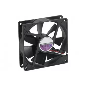 Axiální ventilátor EXERTIS CONNECT 92 mm s kluzným ložiskem 12 V DC 2500 ot./min 60 m³/h černý 910170