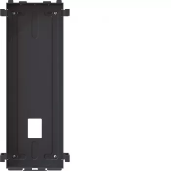 Hohlwand pouzdro Hager pro Touch-Display 2.0, černé (RTW022X)
