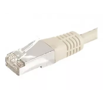 Propojovací kabel CAT.6a F/UTP EXERTIS CONNECT, šedý, 7,5 m, 10 Gbps, slim západka 859508