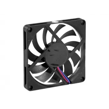 Skříňový ventilátor Exertis Connect 80 mm – kluzné ložisko, 3pin, černý 910191