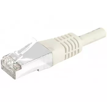 Propojovací kabel Cat6 S/FTP EXERTIS CONNECT, PiMF, šedý, 0,5 m, slim snagless 856828