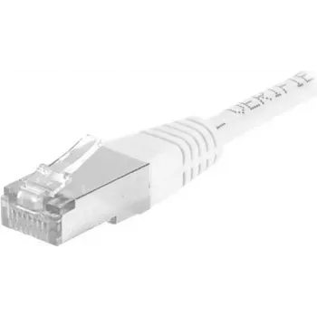 Propojovací kabel Cat.6a F/UTP EXERTIS CONNECT 3 m, bílý, 10 Gbps, RJ45, Slim Snagless 859581