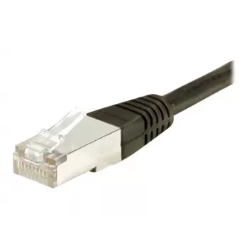 Propojovací kabel Cat6 S/FTP PiMF EXERTIS CONNECT, 5 m, černý 856888