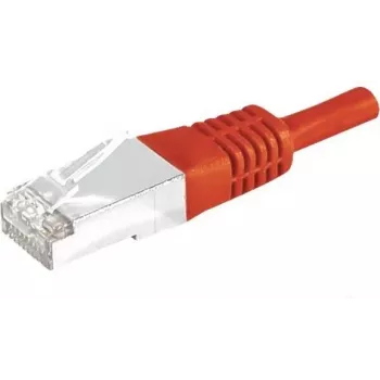 Propojovací kabel CAT.6A S/FTP EXERTIS CONNECT, 0,5 m, červený 858301