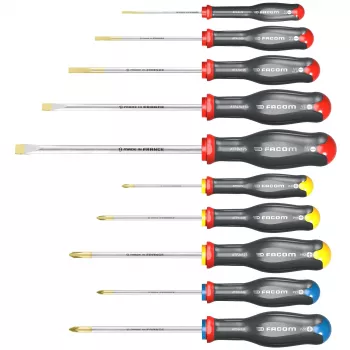 Sada šroubováků Protwist® Facom ATW.J10PB, univerzální, 10dílná, SL/PH/PZ