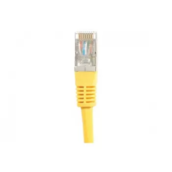 Propojovací kabel Cat.6A S/FTP EXERTIS CONNECT 858331, 1 m, žlutý