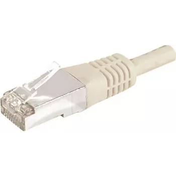 Síťový propojovací kabel Cat6a F/UTP Exertis Connect 859509, 10 m, šedý